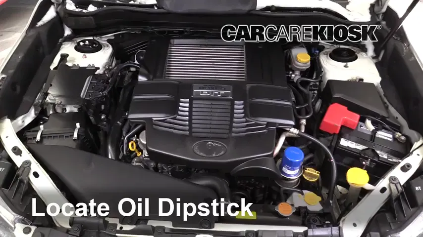 2015 Subaru Forester 2.0XT Touring 2.0L 4 Cyl. Turbo Oil Check Oil Level